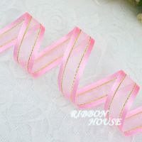 ；‘。、’ 20Mm White Broadside  Edge Organza Rion Wholesale Gift Wrapping Decoration Rions Lace Fabric Wholesale (10Yards/Roll)