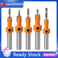 [benefitWEN] ดอกสว่านเจาะไม้ 8MM 5ชี้น หัวเจาะ Router Bit Wood