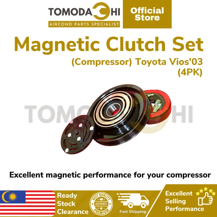 TOMODACHI Clutch Compressor Vios (4PK) Toyota Vios'03