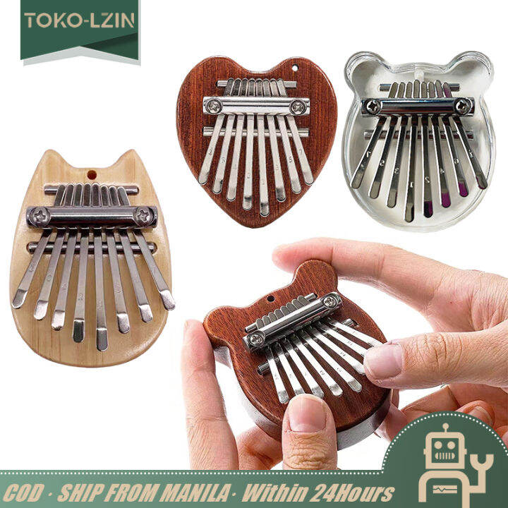 Kalimba Thumb Piano Acoustic Finger Piano Music 8 keys mini Kalimba