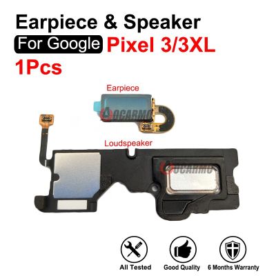 หูฟังลำโพงเดิมและลำโพงสำหรับ Google Pixel 3XL ชิ้นส่วน XL สำรอง3ชิ้น