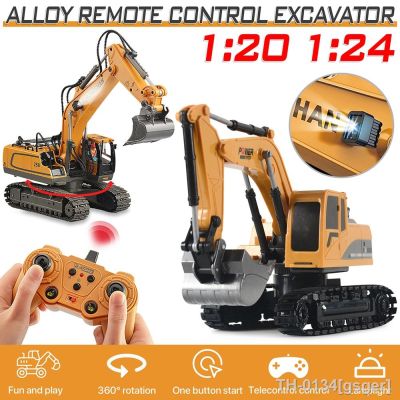 ▲✱ Brinquedo da máquina escavadora de controle remoto veículos construção brinquedos grande brinquedo para meninos 3-7 anos idade recarregáveis das crianças