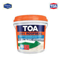 อะครีลิกสีกันซึมหลังคา TOA201 (สีขาว 1 kg.)