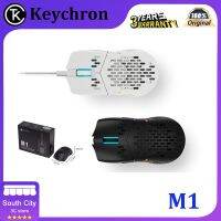 Keychron M1เมาส์แบบออปติคัลแสงพิเศษ,68G,PMW3389, 16,000 DPI, RGB,USB แบบมีสาย