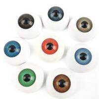 1Pair 22mm 30mm Half Round Accessories Eyeballs Reborn Eyes BJD Use