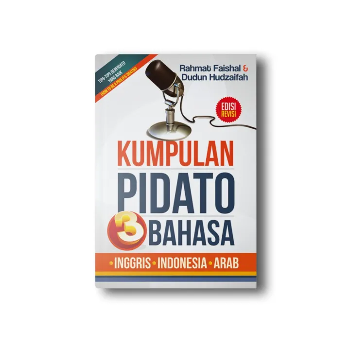 Kumpulan Pidato Tiga Bahasa Original buku saku Arafah Lazada