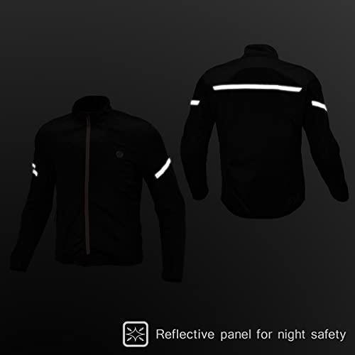 komine-เสื้อแจ็กเก็ตเต็มตาข่ายป้องกันสำหรับรถจักรยานยนต์-neo-jk-162-07-162ผู้ชายสีฟ้าเข้ม-m