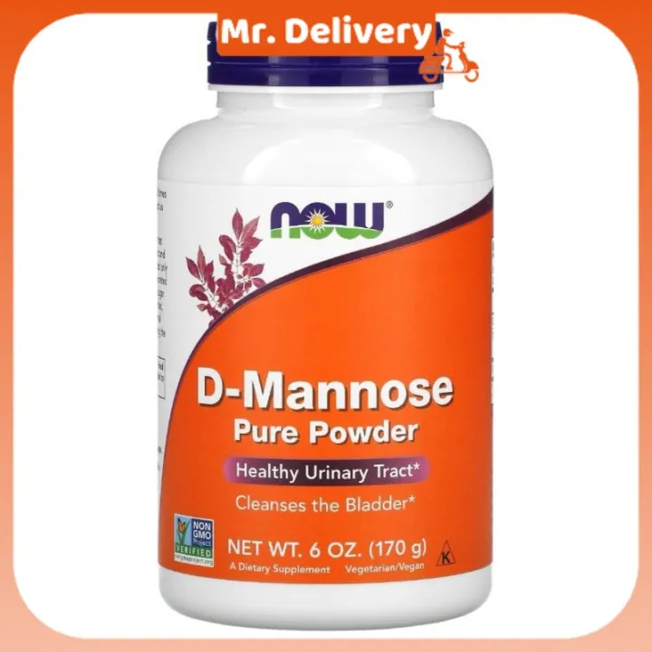 Mr Delivery | Now, D-Mannose Pure Powder, 3/6 ozHealthy Urinary ...