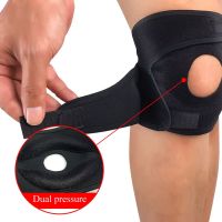 ❀♂✺ 1Pc Knee Brace Open-Patella Stabilizer Support Adjustable Anti-Slip for Outdoor Sport Arthritis Pain Relief Injury Recovery