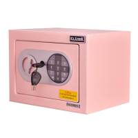 KLASSIK Digital Safe Box ตู้เซฟ แบบไม่เจาะรู - สีชมพู [สินค้ารับประกัน 3 เดือน]✅ส่งฟรี