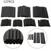 Heat Shrink Tube Insulating Sleeving Tube Tube Assortment Kit Electrical Connection Electrical Wire Wrap Cable Shrinkage 2:1 Cable Management