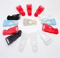 【cw】 12pcs DIY silk stockings buckle sexy underwear hosiery clips garment trimming plastic buckle for garment accessories 12mm ！