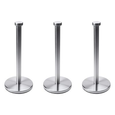 3X Stainless Steel Roll Paper Towel Rack Kitchen Tissue Holder Bathroom Toilet Paper Stand Napkin Rack House Tool
