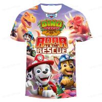 2023 NewBoys And Girls  Dog Patrol T-Shirt,Wangwang Team Cartoon Printed Clothing, Summer Round Neck Shirt Children S T-Shirt