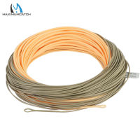 Maximumcatch WF3F-8F Spey Fly Fishing Line 90ft With 2 welded loops peachcamo Floating Fly Line