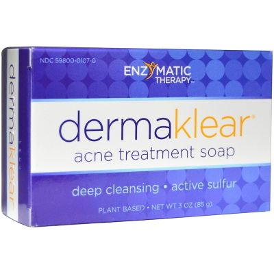 American Enzymatic Therapy Acne Soothing Soap Cleansing Soap Face Soap Acne Cleansing Pores 85g