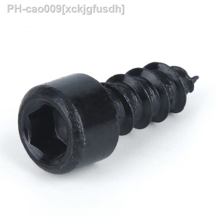 50pcs-m2-m2-6-m3-m3-5-m4-carbon-steel-with-black-hexagon-socket-cap-head-self-tapping-screw-model-screw