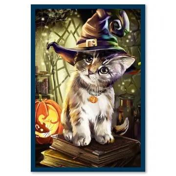 5D DIY My Diamond Art (Halloween Snoopy Witch) Diamond Painting Kit (NEW)