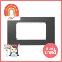 หน้ากาก 3 ช่อง BTICINO SAG5503N สีดำWALL PLATE BTICINO SAG5503N 3-GANG BLACK **ราคาดีที่สุด**