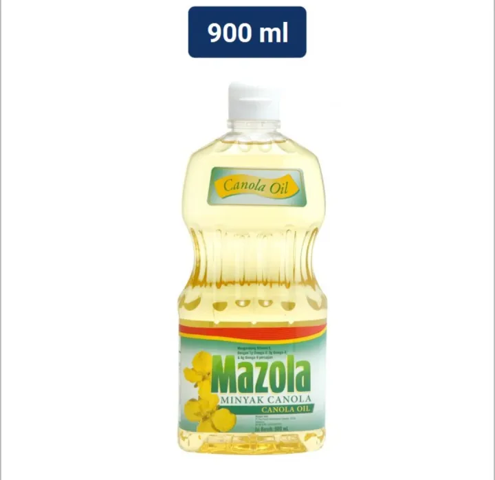 Mazola Canola Oil Minyak Kanola Lemak Tambahan Mpasi Bayi 900ml Lazada Indonesia