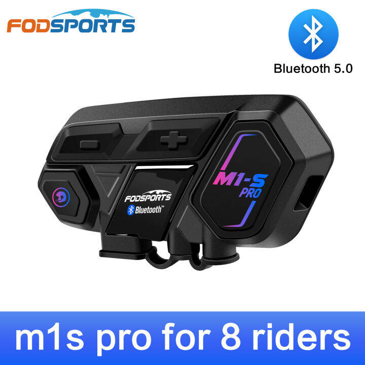 Fodsports M1S Pro Helmet Headset Motorcycle Bluetooth