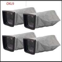 OKL9 4 Packs เฮป้า เปลี่ยนถุงผ้า สีเทาและสีเทา แทนที่43662023ชิ้นส่วน ล้างทำความสะอาดได้ ชิ้นส่วนเครื่องดูดฝุ่นในรถยนต์ สำหรับ Hoover CH30000 S1029 ของใช้ในครัวเรือน