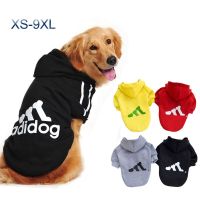 Adidog Dog Hoodie Sweatshirt with Letters Spring Dog Clothes for Small Dogs Chihuahua Puppy Coat French Bulldog Labrador Custume Clothing Shoes Access