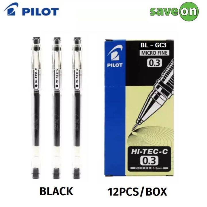 Pilot Sign pen Gtech C3- 0.3 12's1box black | Lazada PH