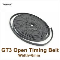 ♀❧☊ POWGE GT3 Timing Belt Width 6mm Fit 3GT Pulley 3GT-6 Rubber 3GT 6 Open Synchronous Belt 3D Printer Accessory