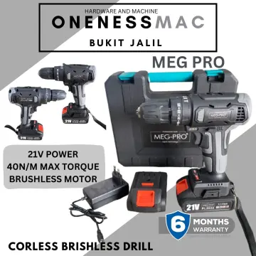 Meg pro cordless online drill