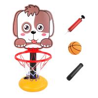 Cartoon Basketball Board Set Childrens Indoor Fitness Sports Toys Mini Inflatable Basketball Hoop Game