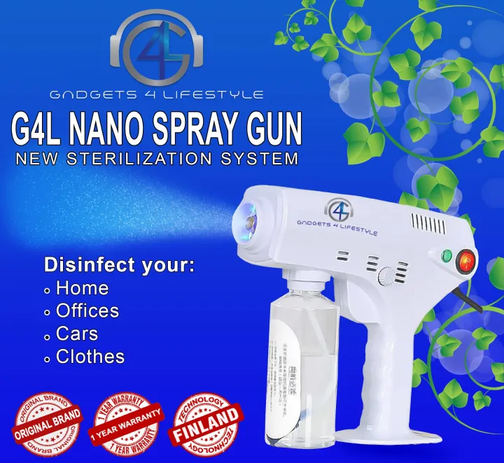 Nano Spray Gun with FREE Pro Mist Fogging Solution Lazada PH