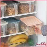 Sweet Belly   กล่องเก็บอาหารตู้เย็น ""มีที่จับ"" มีฝาปิด Portable refrigerator food storage box มีสินค้าพร้อมส่ง