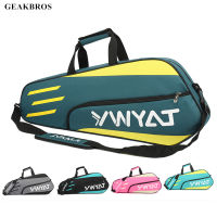 Thicken Racket Tennis Bag Badminton Bag Backpack For 3pcs Tennis Racket Raqueta Waterproof Sport Trainning Tennis Racket Storage