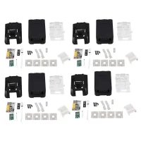 4X Replacement for Makita 18V BL1850 BL1830 Battery Case Kit with PCB Circuit Board LED Indicator Power Tools