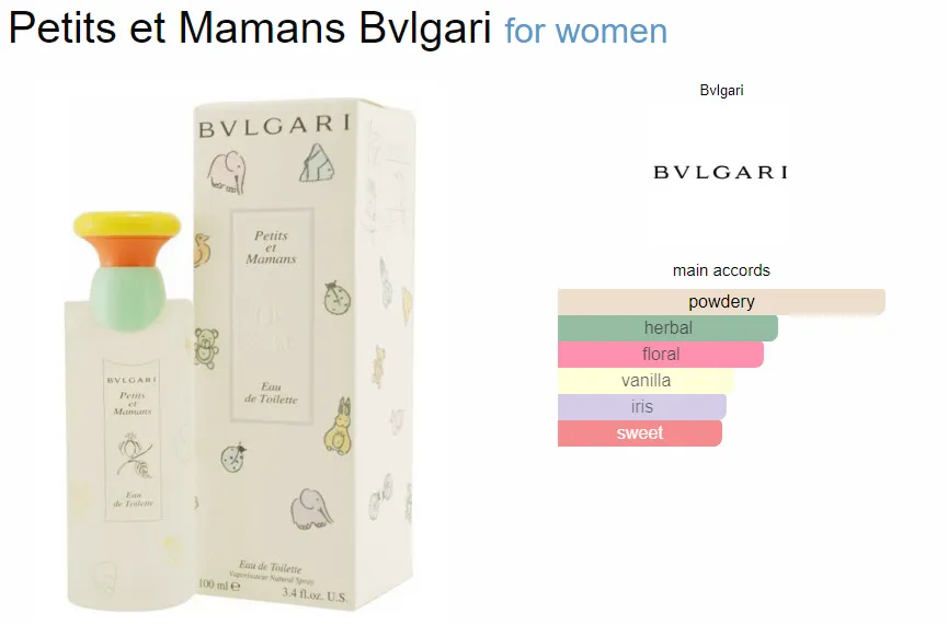 bvlgari petit et mamans probe