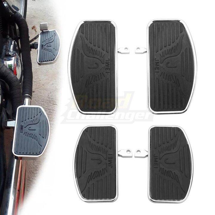 Motorcycle Adjustable Foot Pegs Footrest Wide Floorboard Footboards For Harley Sportster XL883