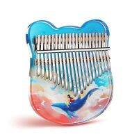 【YF】 17 21 Keys Kalimba Thickened Thumb Sakuras Percussion Musical Instruments Beginners Children