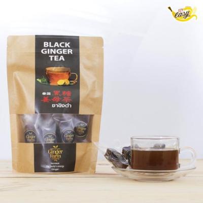0188ชาขิงดำ / Black ginger tea 180 กรัม (18 กรัม x 10 ซอง) (EXP 09/24) #ขิง #น้ำขิง #เครื่องดื่มเพื่อสุขภาพ #ชงพร้อมดื่ม #แก้ท้องอืด #ไม่ใส่สารปรุงแต่งเจือสีแล