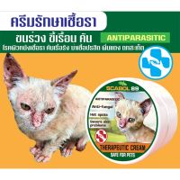 แนะนำ!!! ?ครีม SCABOL สูตรสำหรับแมว /เชื้อรา /ขนร่วง/ ขี้เรื้อน /คัน /ผื่นแดง /ฆ่าเชื้อปริสิต ? 30g.