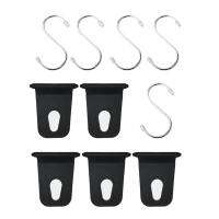 Camping Awning Hooks Awning Rail Hooks Clips Racks Tool for Motorhome Exterior Accessories White