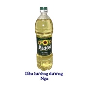 Chai dầu ăn hướng dương Nga Blago 1L - THE BEST CHOICE