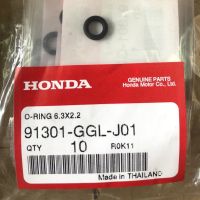 ็HONDA ฮอนด้า โอริงหัวฉีด Wave110i/Click/Click125i/Pcx150 หัวฉีดทุกรุ่น แท้เบิก กลม(91301-GGL-J01)/เหลี่ยม (16472-KPC-D50) อะไหล่