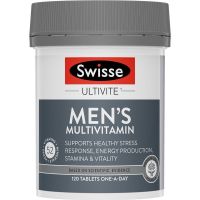 ของแท้ ส่งลับ Swisse Mens Ultivite Multivitamin Daily Nutrition 120 Tablets Australia วิตามินรวมผู้ชาย โภชนาการประจำวัน ออสเตรเลีย