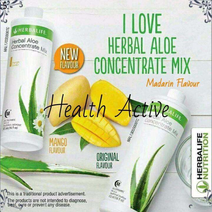 Slimming; Promotion Herbalife Herbal Aloe Concentrate Mix (Original