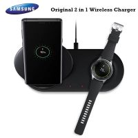 Samsung EP-N6100 2In1 Fast Wireless Charger Stand สำหรับ Galaxy S10 S20 S21 Plus หมายเหตุ9/8นาฬิกา S2 S3 S4 + Charger