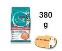 (ฟรี ของแถม)PURINA ONE SALMON &amp; TUNA 380g เพียวริน่าวัน สูตรแมวโต แซลมอลและทูน่า ขนาด 380 กรัม