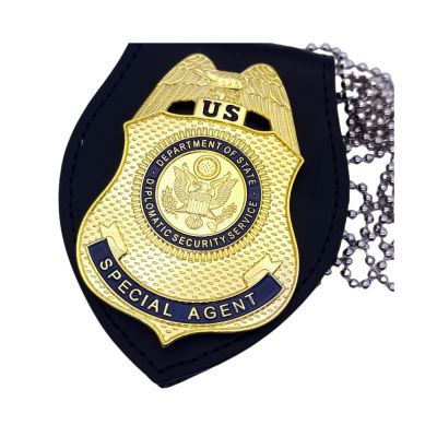 【CC】 U.S. Diplomatic Security Service  DSS Agent Badge  Detective Movie Prop 1:1
