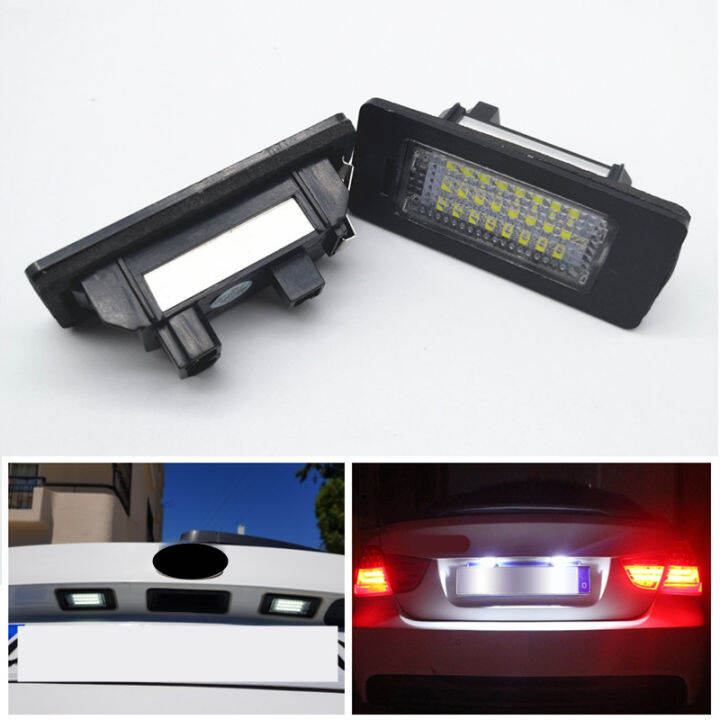 Led Number License Plate Light Plate Holder Lamp canbus No Error For