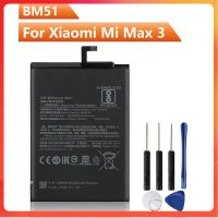 แบตเตอรี่?BM51สำหรับXiaomi Max3 Max 3 (BM51) ความจุแบตเตอรี่ 5500MAh+ชุดไขควงถอดฟรี แบตเตอรี่รับประกัน 6 เดือน